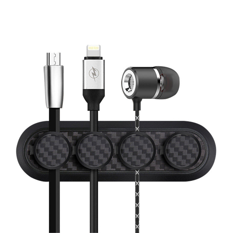 Kabel Organizer Kohlefaser Optik
