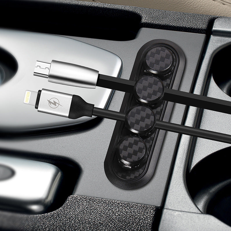 Kabel Organizer Kohlefaser Optik
