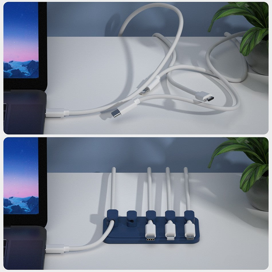 Kabel Organizer mit integrierten Magnetverschlüssen
