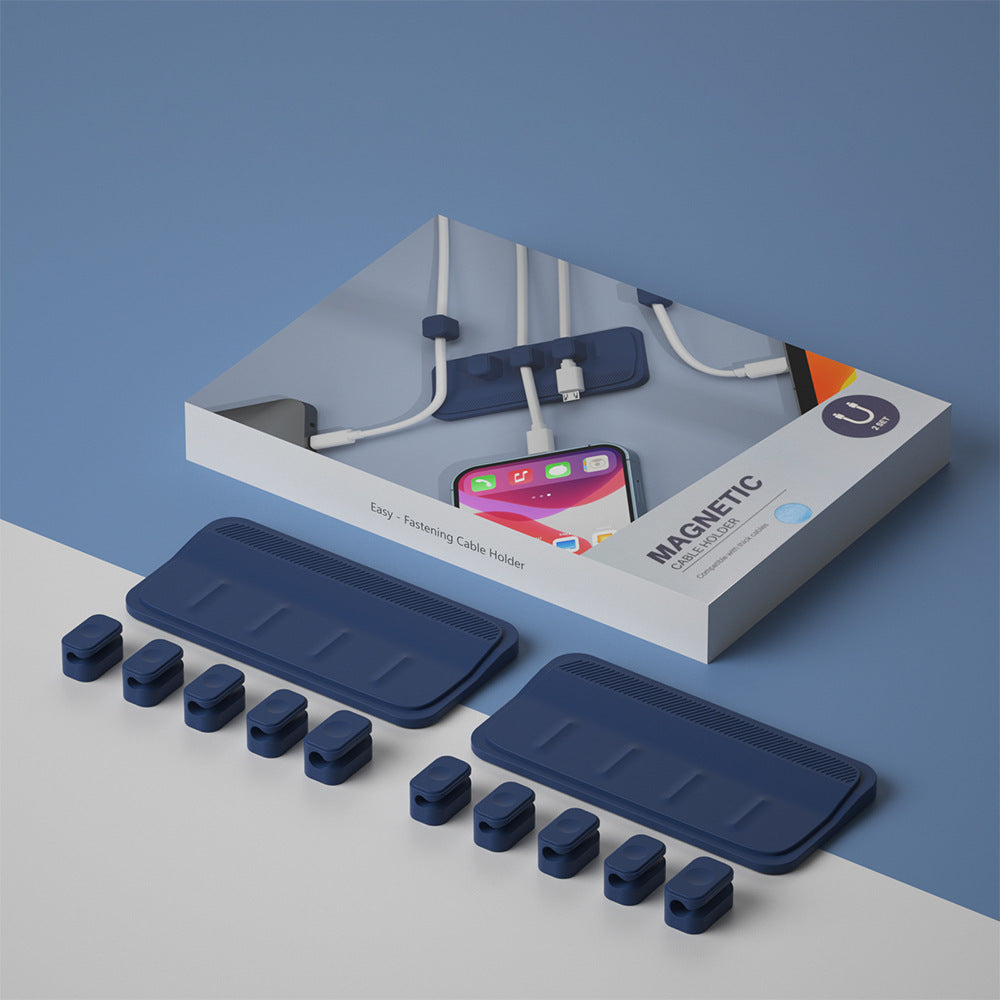 Kabel Organizer mit integrierten Magnetverschlüssen
